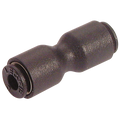 6 X 10MM TUBE/TUBE CONNECTOR - 6mm Outside Diameter x 10mm Outside Diameter, LF3000 Metric Push-in Tube Fitting, Reducing Tube x Tube, Straight Connector, Plastic/Brass Nickel Plated, Working Temperature -20Ã‚Â°C to +80Ã‚Â°C, Maximum Working Pressure 20 b