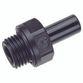 1/2" BSPP MALE X 12MM OD STEM ADAPTOR - 1/2" BSP Parallel Male x 12mm Stem Outside Diameter, Fast-track Ring Main System, Stem Adaptor, Working Temperature -20Ã‚Â°C to +70Ã‚Â°C, Maximum Working Pressure 7 bar, John GuestAll images used are for illustra