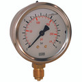 0-250BAR 63MM DIA FILLED 1/4" BSP BOTT - 1/4" BSP Parallel Male, Heavy Duty, Bottom Connection, Glycerine Gauge, 63mm Dial, Working Pressure 0-4000 psi, Working Pressure 0-250 bar, WikaAll images used are for illustrative purposes only