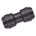 05MM 0D EQUAL STRAIGHTAIGHT CONNECTOR - 5mm Outside Diameter, Metric Push-in Fitting, Straight Connector, Equal, Tube x Tube, John GuestAll images used are for illustrative purposes only