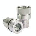 3/8" BSP Male Hydraulic Quick Release Plug - 3/8" BSP Parallel Male, Valved, Hydraulic Quick Release, Plug, Screw to Connect QHPA Series, Body Size 3/8", Steel, Nitrile Seal, Working Temperature -25Ã‚Â°C to +110Ã‚Â°C, Maximum Working Pressure 450 bar, Par