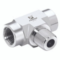 3/8" NPT M/F 316 BRANCH TEE - 3/8" NPT Male x 3/8" NPT Female, Instrumentation Pipe Fitting, Female on Run, Tee, Stainless Steel, PanamAll images used are for illustrative purposes only
