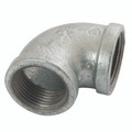(BS FIG151) FXF BSPT 90° ELBOW 3/8 GLV - 3/8" BSP Tapered Female, Malleable Iron Pipe Fitting, Galvanised, Equal 90° Elbow, Fig (BS FIG151) FXF BSPT 90° ELBOW 3/8 GLV - 3/8" BSP Tapered Female, Malleable Iron Pipe Fitting, Galvanised, Equal 90° Elbow, Fig