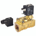 1/2" 2/2 NC SOLENOID VALVE 230V 50HZ - 1/2" BSP Parallel Female, General Purpose 2/2 N/C, Pilot Operated Solenoid Valve, 230/50, 6 VA Coil Consumption, Coil Replacement B10AA, Nominal Diameter 13