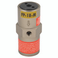 1/8" BSPP Model FP Pneumatic Piston Vibrator - 1/8" BSP Parallel Female, Pneumatic Piston Vibrator, Model FP, Air Consumption 19 Litres per Minute, Maximum Working Temperature +150Ã‚Â°C, Maximum Working Pressure 6 bar, VibtecAll images used are for ill