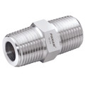 3/4" NPT Male/Male - 3/4" NPT Male, Instrumentation Pipe Fitting, Equal, Stainless Steel, PanamAll images used are for illustrative purposes only