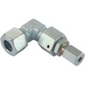 16S X 8S TUBE X TUBE REDUCING ELBOW - 16mm Outside Diameter x 8mm Outside Diameter, Hydraulic DIN 2353 Compression Fitting, Heavy Duty, 90Â° Elbow, Chromium Plated Steel, Maximum Working Pressure 400 bar, Danfoss WaltechAll images used are for illustra