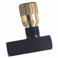 3/8" BSP SPEED CONTROL NEEDLE VALVE - 3/8" BSP Parallel Female, Uni-directional, Speed Control Needle Valve, Nitrile Seal, 75 Litres per Minute, 110 Litres per Minute Suction & Return Flow, Working Temperature -10Â°C to +100Â°C, Maximum Working Pressure 4