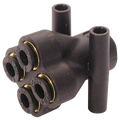 4MM MULTIPLE Y PIECE - EQUAL - 4mm Outside Diameter, LF3000 Metric Push-in Tube Fitting, Equal Tube x Tube, Double Y Connector, Plastic/Brass Nickel Plated, Working Temperature -20°C to +80°C, Maximum Working Pressure 20 bar, Parker LegrisAll ima 4MM MULTIPLE Y PIECE - EQUAL - 4mm Outside Diameter, LF3000 Metric Push-in Tube Fitting, Equal Tube x Tube, Double Y Connector, Plastic/Brass Nickel Plated, Working Temperature -20°C to +80°C, Maximum Working Pressure 20 bar, Parker LegrisAll ima