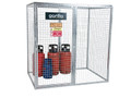 Armorgard GGC8 Gorilla Bolt Together Gas Cage 1812 x 1266 x 1831mm - Armorgard Gorilla Gas Cages are well-built, bolt-together gas cages, designed for the safe storage of gas bottles