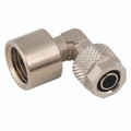 08/06MM OD X 1/8" BSPP FEM STUD ELBOW - 1/8" BSP Parallel Female, Pneumatic Quick-fit Push-on Fitting, 90Ã‚Â° Stud Elbow, to Fit 8/6 Tube, Nickel Plated Brass, Working Temperature -18Ã‚Â°C to +70Ã‚Â°C, Maximum Working Pressure 15 bar, KelmAll images us