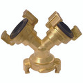 BRASS WATER COUPLING TRIPLE OUTLET - Triple Outlet Connector, Series GK, Brass Water Coupling, JaymacAll images used are for illustrative purposes only