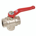 3" BSP FEM 3 WAY L PORT BOT ENT B/V - 3" BSP Parallel Female, Ball Valve, 3 Way, L Port, Bottom Entry, Red Lever Handle, Nickel Plated Brass Body, PTFE Seal, Working Temperature -10�C to +120�C, Maximum Working Pressure 25 bar, FT ProAll images use 3" BSP FEM 3 WAY L PORT BOT ENT B/V - 3" BSP Parallel Female, Ball Valve, 3 Way, L Port, Bottom Entry, Red Lever Handle, Nickel Plated Brass Body, PTFE Seal, Working Temperature -10�C to +120�C, Maximum Working Pressure 25 bar, FT ProAll images use