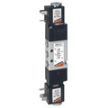 1/8 DOUBLE VALVE 110V DC 5W - G1/8" BSP Parallel Female, Series 3, Electro Pneumatically Operated Double Valve/Solenoid, 3/2 x 3/2 Normally Open, Spring Return (348),Valve Only, Flow 700 Ni/min, Working Temperature 0Ã‚Â°C to +60Ã‚Â°C, Maximum Working Pres