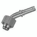 M16 x 1.5 Metric Female 45Â° Elbow 1/4" Hose ID - M16 x 1