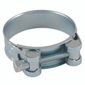 060 X 063MM JUBILEE SUPER CLAMP STEEL - 60mm Minimum Diameter x 63mm Maximum Diameter, Zinc Protected, Superclamp, Mild Steel Band, Mild Steel Screw, JubileeAll images used are for illustrative purposes only