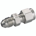 AN UNION 1/8 OD 1/4 AN - 7/16" AN Male, Hydraulic 316 Stainless Steel Twin Ferrule Imperial Compression Fitting, AN Male x Tube, Straight, To Suit 1/8" Outside Diameter, PanamAll images used are for illustrative purposes only