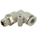 6mm x M6 Metric Male Stud Elbow - M6 Metric Male x 6mm Outside Diameter, One Touch+ Plastic Push-in Metric Tube Fitting, 90° Stud Swivel Elbow, Plastic/Brass Nickel Plated, Working Temperature 0°C to +60°C, Maxmimum Working Pressure 16 bar, Kelm< 6mm x M6 Metric Male Stud Elbow - M6 Metric Male x 6mm Outside Diameter, One Touch+ Plastic Push-in Metric Tube Fitting, 90° Stud Swivel Elbow, Plastic/Brass Nickel Plated, Working Temperature 0°C to +60°C, Maxmimum Working Pressure 16 bar, Kelm<