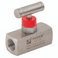 1/4" MXF MINI NEEDLE VALVE - 1/4" NPT Male x 1/4" NPT Female, 3,000 psi Rated Mini Needle Valve, 316 Stainless Steel, Viton Seal, Working Temperature -50°C to +121°C, Maximum Working Pressure 205 bar, PanamAll images used are for illustrative purpose 1/4" MXF MINI NEEDLE VALVE - 1/4" NPT Male x 1/4" NPT Female, 3,000 psi Rated Mini Needle Valve, 316 Stainless Steel, Viton Seal, Working Temperature -50°C to +121°C, Maximum Working Pressure 205 bar, PanamAll images used are for illustrative purpose
