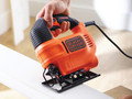 BLACK + DECKER KS701EK-GB Jigsaw 520W 240V - The Black & Decker KS701EK Jigsaw has a range of useful features for improved cutting performance BLACK + DECKER KS701EK-GB Jigsaw 520W 240V - The Black & Decker KS701EK Jigsaw has a range of useful features for improved cutting performance
