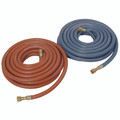 6MM 5MT OXY/ACET SET C/W 1/4"CV - 1/4" BSP Parallel Female Check Valve x 1/4" Inside Diameter, Welding Hose Set, Acetylene, Oxygen Hose Set, Length 5 Metres, Blue & Red, JaymacAll images used are for illustrative purposes only 6MM 5MT OXY/ACET SET C/W 1/4"CV - 1/4" BSP Parallel Female Check Valve x 1/4" Inside Diameter, Welding Hose Set, Acetylene, Oxygen Hose Set, Length 5 Metres, Blue & Red, JaymacAll images used are for illustrative purposes only