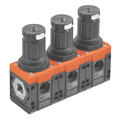 SYNTESI SY2 3/8 BATTERY REG 0-8 BAR - 3/8" BSP Parallel Female, Air Preparation, Syntesi In-series Regulator, Working Temperature -10Ã‚Â¬Ã¢Ë†Å¾C to +50Ã‚Â¬Ã¢Ë†Å¾C, Compound Gauge 0-8 bar, Max inlet pressure 13 Bar, Metal WorkAll images used are for ill