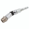 1/2" BSPT Male Free Angle Rotating Joint - 1/2" BSP Taper Male Free Angle Rotating Joint, Series 19KA, Standard, Parker Rectus, Pneumatic Quick Release, Non Valved, Nickel Plated Steel, Working Temperature -20Ã‚Â°C to +100Ã‚Â°C, Maximum Working Pressure 3
