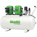 SILENT AIR COMPOR 50 LTR TANK L/M 100 - Air Compressor, 50 Litre Tank, 100 LPM, 1 Horse Power, 220-240V, Maximum Working Pressure 8 bar, BambiAll images used are for illustrative purposes only