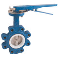 8 PN16 L&T BFLY VVE CS/SS/FKM LVR OP - 1
