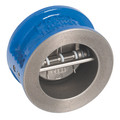 10" WAFER DUAL DISC CHECK VALVE NBR SEAL - 2" Cast Iron Dual Plate Check ValveAll images used are for illustrative purposes only