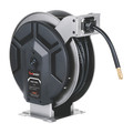 H DUTY SPRING REEL 20M 3/8 ID CRBN STEEL - Heavy Duty Spring Rewind Reel, Constructed in heavy gauge powder coated carbon steel, Hose capacity: 66' / 20m, Hose ID: 3/8"All images used are for illustrative purposes only