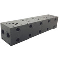 CETOP 5  5 STATION MANIFOLD STEEL - Hydraulic CETOP Control Valve & Accessory, 5 Steel Manifolds, Ports: P & T 3/4", A & B 1/2", Female, BSP Parallel, 1 Station, Maximum Working Pressure 345 bar, AmeraAll images used are for illustrative purposes only