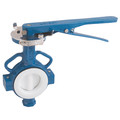 2" WAFER BFLY VVE PTFE LINED LVR - 2" Wafer Pattern Ductile Iron Body Coated PTFE Disc PTFE Liner Butterfly Valve Lever OperatedAll images used are for illustrative purposes only