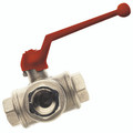 2"    BSP FEM BALL VALVE 3WAY "L" PORT - 1