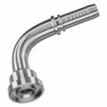 1.1/2" 3K FLANGE HALF X 1.1/2" 90 H/TAIL - 1/2" Nominal Diameter SAE 3000 psi, 90Ã‚Â° Flange, To Suit 1/2" Hose Inside Diameter, Stainless Steel, PH IndustriesAll images used are for illustrative purposes only