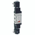 1/4 5/3 CC SOL SOL 24VDC EP - G1/4" BSP Parallel Female, Series 3, Electro Pneumatically Operated External Servo Double Solenoid, 5/3 Centre Closed (364), Valve Only, Flow 1200 Ni/min, Working Temperature 0Ã‚Â°C to +60Ã‚Â°C, Maximum Working Pressure 10 ba