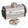 1" BSP BRS 3WT BV F/W HAITIMA DA ACT - 1/4" BSP Parallel, 3 Way Ball Valve Fitted with a Pneumatic Actuator, T Port, Double Acting, Nickel Plated Brass Valve Material, Elastomer Seal Material, Valve Working Temperature -20°C to +130°C, Actuator Work 1" BSP BRS 3WT BV F/W HAITIMA DA ACT - 1/4" BSP Parallel, 3 Way Ball Valve Fitted with a Pneumatic Actuator, T Port, Double Acting, Nickel Plated Brass Valve Material, Elastomer Seal Material, Valve Working Temperature -20°C to +130°C, Actuator Work