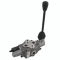 CONTROL VALVE - 3/8" Directional Control Valve, 1 Bank Monoblock, Lever Operated, 3 Position, Rotary Spool, Roquet, 85-175bar Relief Valve, Motor Spool, RoquetAll images used are for illustrative purposes only