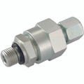 35MM G1.1/4 NON RETURN VALVE L.DUTY - 1/4" BSP Parallel Male x 10mm Outside Diameter, Hydraulic DIN 2353 Compression, Flow Away From Thread, Light Duty, Non-Return Valve, Seal, Nitrile, Maximum Working Pressure 400 bar, Danfoss WaltechAll images used a