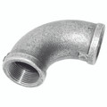 2.1/2"BSPT FEM  EQUAL BEND FIG193 GALV - 1" BSP Tapered Female, Malleable Iron Pipe Fitting, Galvanised, Equal 90Ã‚Â° Bend, Fig