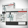 1/2" FILTER REGULATOR KIT MX2 - G1/2" BSP Parallel Female, Filter Regulator Kit MX2, Semi-Auto, 25 Micron, 0
