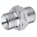 3/8 X 1 BSPP M/M 10KPSI 316 ADAPTOR - 3/4" BSP Parallel Male x 3/4" BSP Parallel Male, 10,000 psi Rated Steel Adaptor, 316 Stainless Steel, Maximum Working Pressure 690 bar, PanamAll images used are for illustrative purposes only