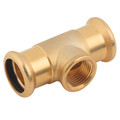 42X1/2"X42  FEMALE REDUCING TEE COPPER - 15x1/2"x15  Female Reducing Tee, Copper, M-PressAll images used are for illustrative purposes only