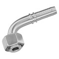 11/16"-16 UNF FEM-3/8" 90 TAIL ST/ST - 9/16" ORFS Female x Swept Hose Tail, 90Ã‚Â¬Ã¢Ë†Å¾ Elbow, To Suit 1/4" Hose Inside Diameter, Stainless Steel, PH IndustriesAll images used are for illustrative purposes only