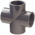 90MM UPVC CROSS - 110mm Inside Diameter, UPVC Metric Pipe System, Equal, Cross, Working Temperature +20Ã‚Â°C to +60Ã‚Â°C, Maximum Working Pressure 16 bar, ComerAll images used are for illustrative purposes only