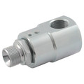 1"     BSPP 90 DEG SWIVEL JOINT - 1/4" BSP Parallel Male x 1/4" BSP Parallel Female, Hydraulic Swivel Joint, 90ï¿½, Zinc Plated Mild Steel, Maximum Pressure 200 bar, FT ProAll images used are for illustrative purposes only