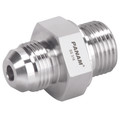 M.STUD COUP 37° JIC 20MM G1 - 9/16"-18 UNF Male x 1/2" BSP Parallel Male, 37Ã‚Â° JIC Flare Fitting, Straight, Stainless Steel, PanamAll images used are for illustrative purposes only