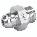 M.STUD COUP 37° JIC 25MM G1 - 9/16"-18 UNF Male x 1/2" BSP Parallel Male, 37Ã‚Â° JIC Flare Fitting, Straight, Stainless Steel, PanamAll images used are for illustrative purposes only