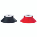 DEEP SUCTION CUP  85MM  NITRILE  M8 M - M8 Metric Male, 85mm Suction Area Diameter, IRHD of 60, Vmeca Suction Cup, VD Series, Nitrile Deep Suction Cup with fitting, Black, Working Temperature -20Â°C to +110Â°C, VmecaAll images used are for illustrative