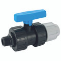40MM X 1.1/4" PP COMP VALVE X MALE BSP - 1/2" BSP Tapered Male x 20mm Outside Diameter, Polyethylene Pipe Universal Transition Valve, Compression Valve, Polypropylene, Air-ProAll images used are for illustrative purposes only